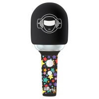 Micrófono karaoke inalámbrico con luces