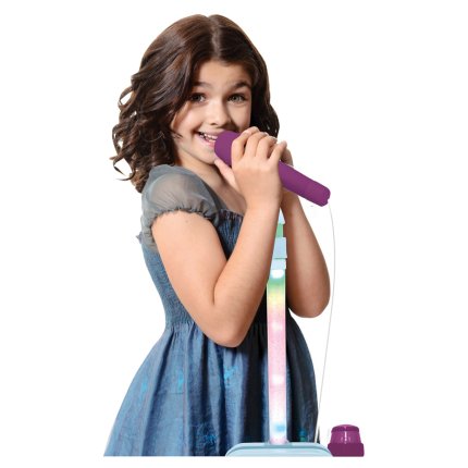 Disney Frozen Karaoke with 2 microphones and light effects