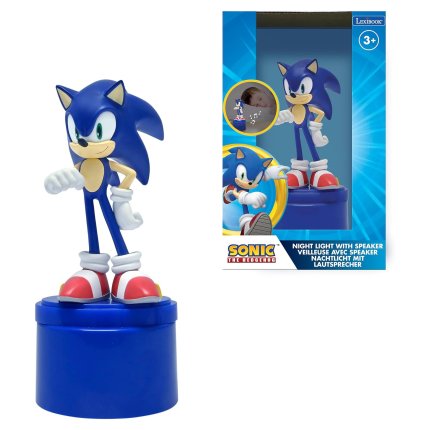 Nočné svetlo s reproduktorom - Sonic