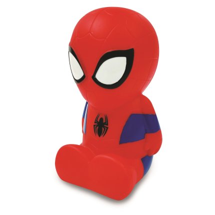 Dizajnové nočné svetlo LED 3D Spider-Man 13 cm