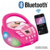Świecący Bluetooth odtwarzacz CD Barbie