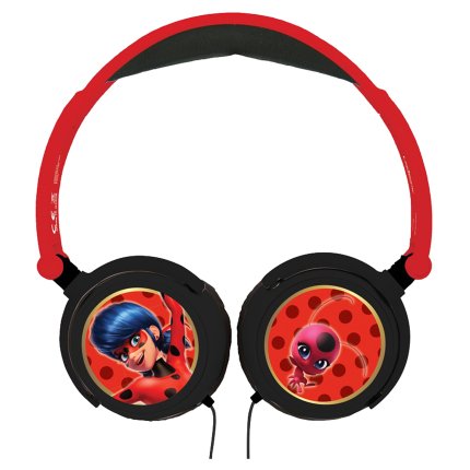 Faltbare kabelgebundene Kopfhörer - Miraculous: Ladybug und Cat Noir
