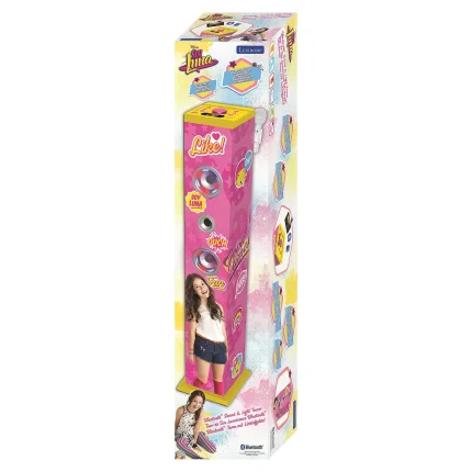 Výkonný bezdrôtový vežový reproduktor s mikrofónom