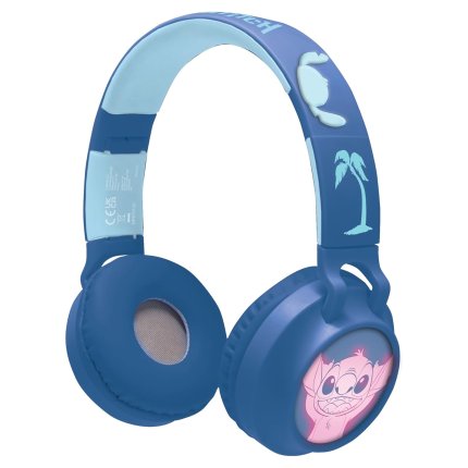 Svítící bezdrátová sluchátka - Disney Stitch