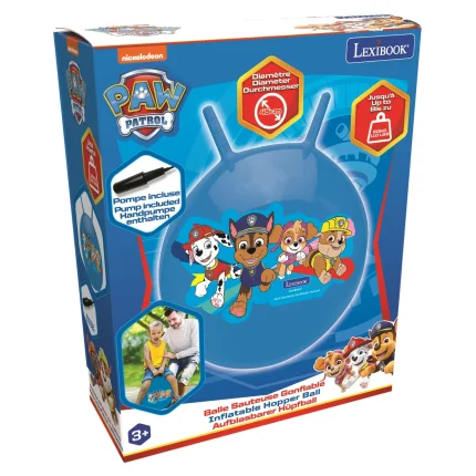 Nafukovací skákací míč 45 cm modrý - Tlapková patrola