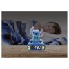 Budík s nočným 3D svetlom - Disney Stitch