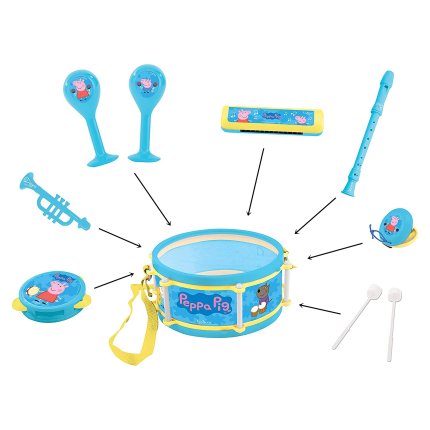 7‑teiliges Musikset - Peppa Wutz