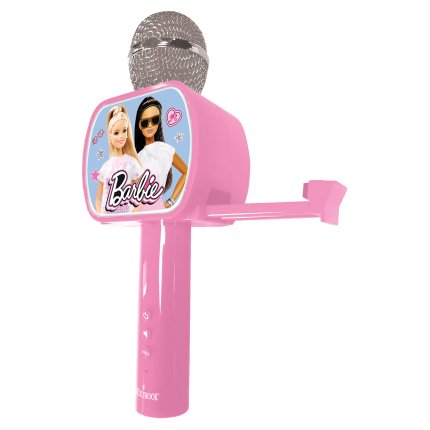 Microfon karaoke cu difuzor Barbie