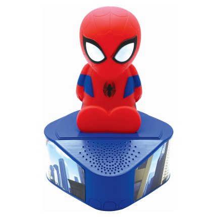 Reproduktor se svítící figurkou - Spider-Man