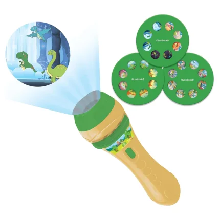 Baterka s projektorem a figurkami - Dinosauři