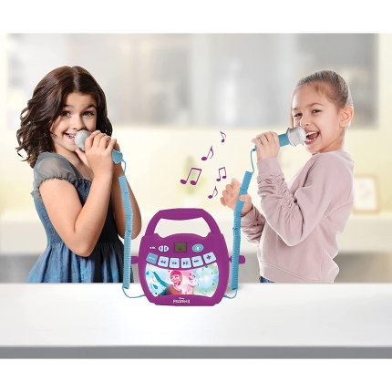 Luminous Karaoke Digital Player with 2 Microphones - Disney Frozen