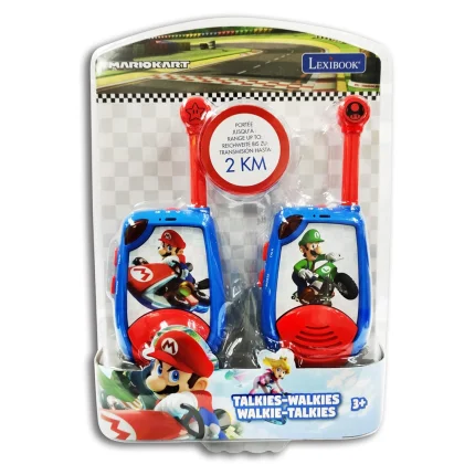 Digitálne vysielačky s dosahom až 2 km - Mario Kart