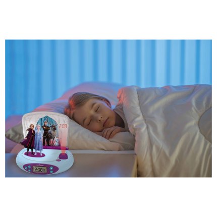 3D-wekker met projector Disney Frozen