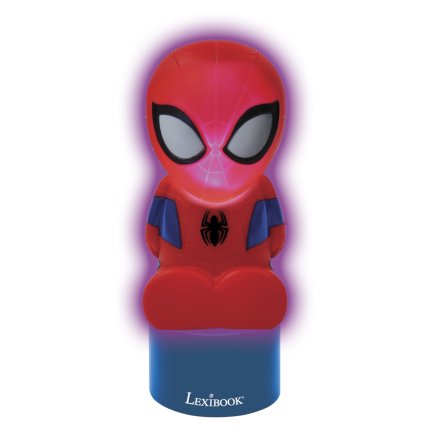Nočné svetlo s reproduktorom Spider-Man