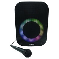 Altavoz Bluetooth inalámbrico con micrófono iParty