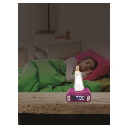 Budilica s noćnim 3D svjetlom Snježno kraljevstvo Elsa