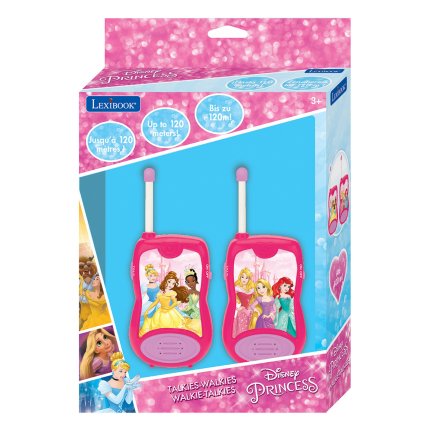 Walkie Talkie s dometom do 120 m - Disney Princeze
