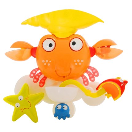 Badespielzeug in Form einer Krabbe