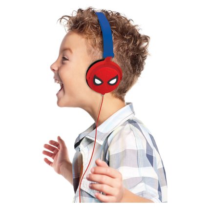Skladacie drôtové slúchadlá Spider-Man