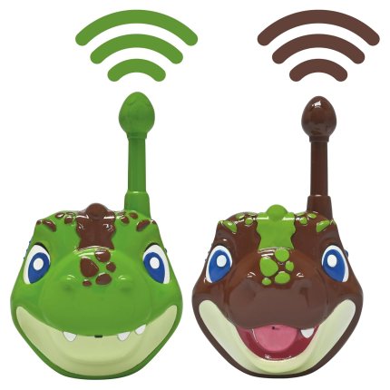 3D-Walkie-Talkies mit einer Reichweite von 500 Metern – Dinosaurier