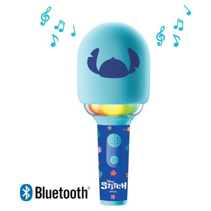 Disney Stitch Wireless Karaoke Microphone with Light Effects