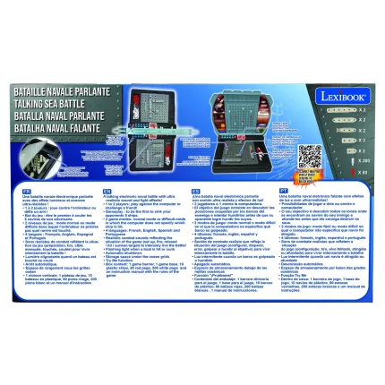 Elektronická mluvící hra Námořní bitva (FR/EN/ES/PT)