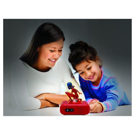 Alarm Clock with 3D Night Light - Miraculous: Ladybug & Cat Noir