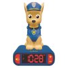 Alarm Clock with 3D Night Light Chase - PAW Patrol