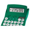 10-Digit Calculator with Adjustable Screen Angle Green