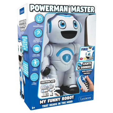 Mówiący robot Powerman Master (wersja angielska)