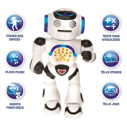 Mówiący robot Powerman (wersja angielska)