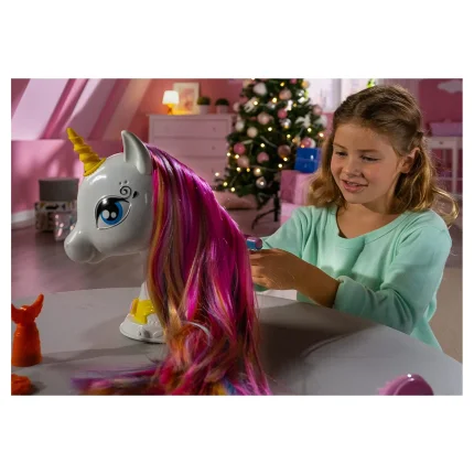 Kúzelná interaktívna stylingová hlava jednorožca