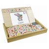 Englisch-Französische Holzschule für Vokabeln Bio Toys