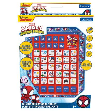 Tablet educativo francese-inglese Spidey e i suoi fantastici amici