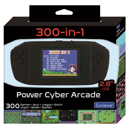 Spielekonsole Power Cyber Arcade 2,8" - 300 Spiele