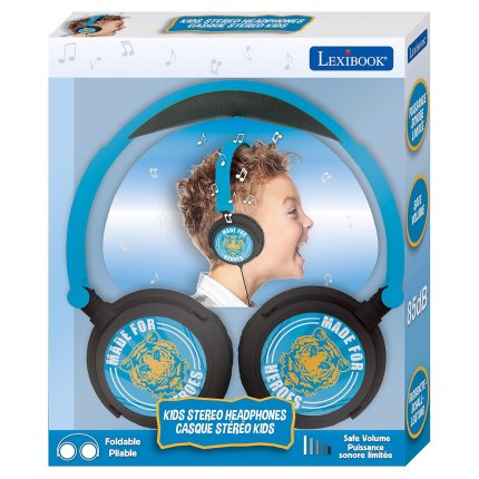 Made for Heroes Wired Foldable Headphones