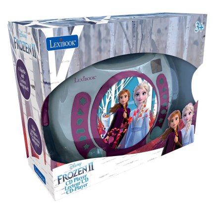 Lettore CD portatile con 2 microfoni Disney Frozen