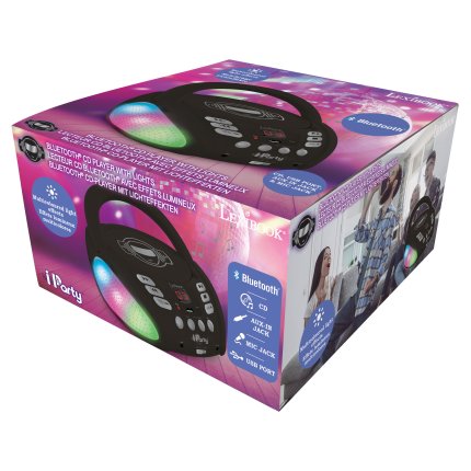 Lettore CD Bluetooth con luci iParty