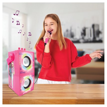 Draagbare luidspreker met microfoon Barbie