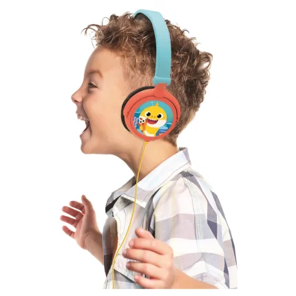 Skladacie drôtové slúchadlá - Baby Shark