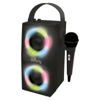 Speaker with Microphone iParty Black