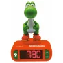 Budík s 3D figúrkou Yoshi - Super Mario