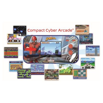 Herná konzola Compact II Cyber Arcade 2,5" - 150 hier - Spider-Man