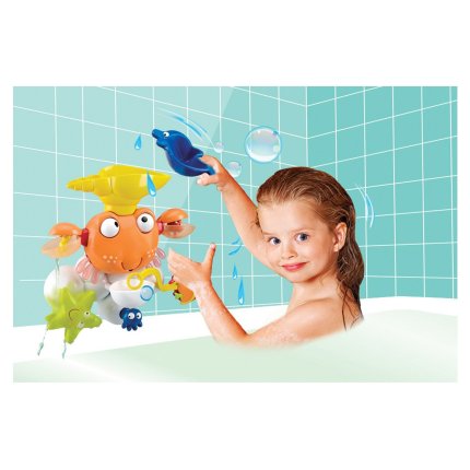 Badespielzeug in Form einer Krabbe
