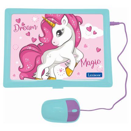 Notebook educativo francese-inglese Unicorno