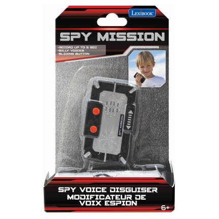 Modificatore di voce Spy Mission con registrazione