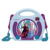 Lettore CD portatile con 2 microfoni Disney Frozen