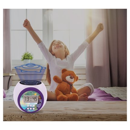Ceas deșteptător cu proiector - Disney Dorința