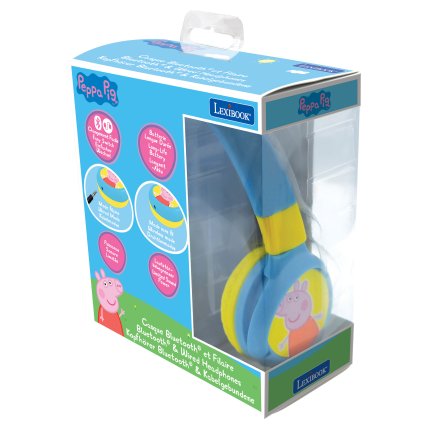 Wireless Foldable Headphones - Peppa Pig