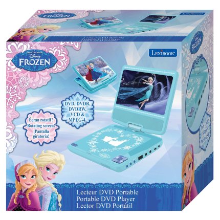 Lettore DVD portatile 7" Disney Frozen